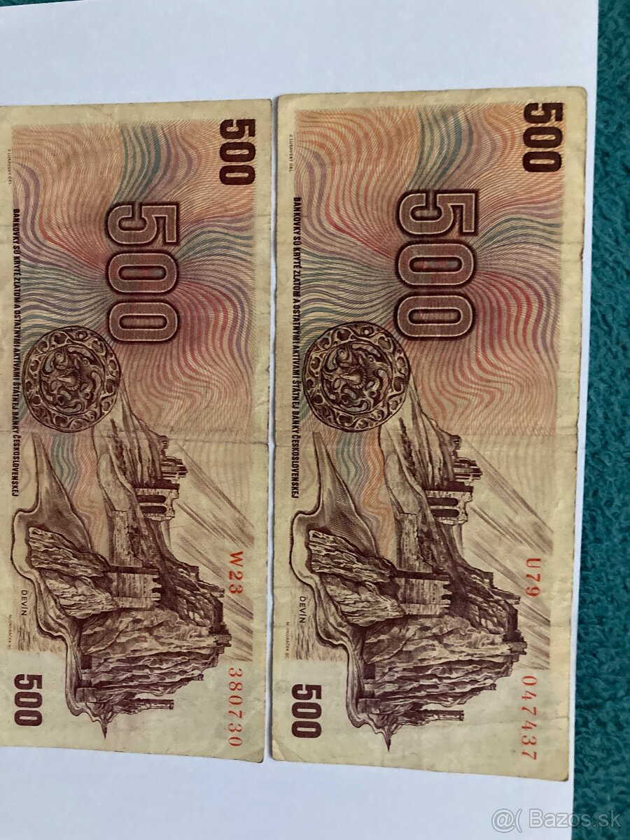 Československé a slovenské koruny - 3