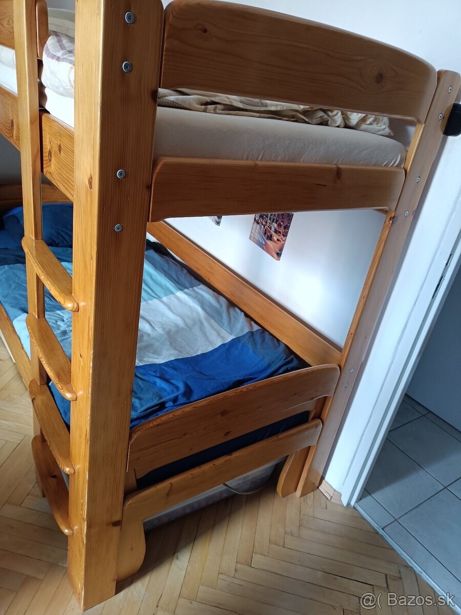 Poschodová posteľ s úložným boxom - 3