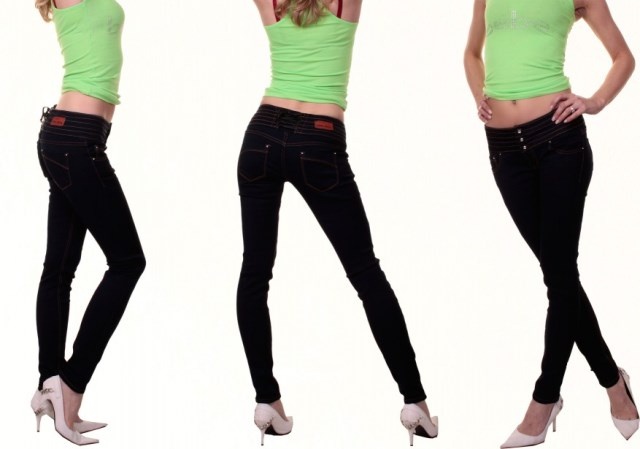 Skinny džínsy Miss Anna, tmavomodré, vel.36 - 3