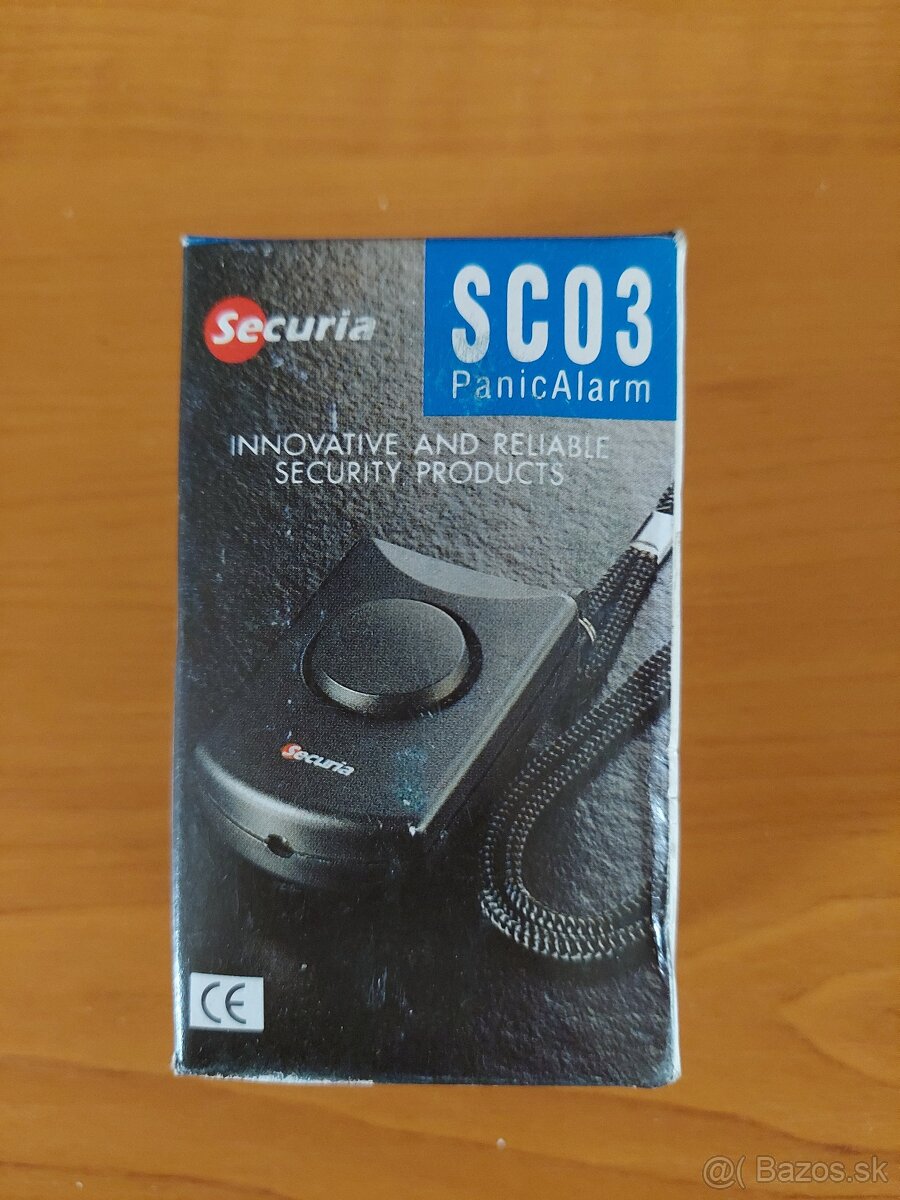 Osobný bezpečnostný alarm s LED svetielkom - 3