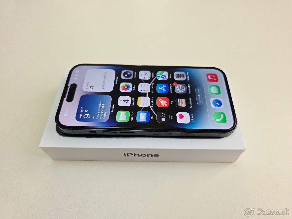 APPLE IPHONE 14 PRO 128GB BLACK TOP STAV - 3