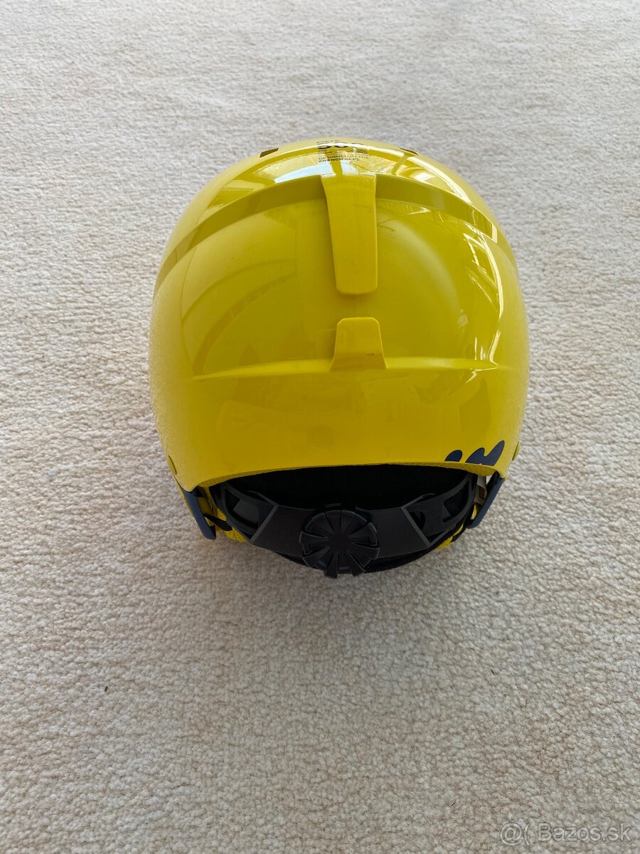 Detská lyžiarska prilba H-KID 500 žltá, veľkosť 48-52cm - 3