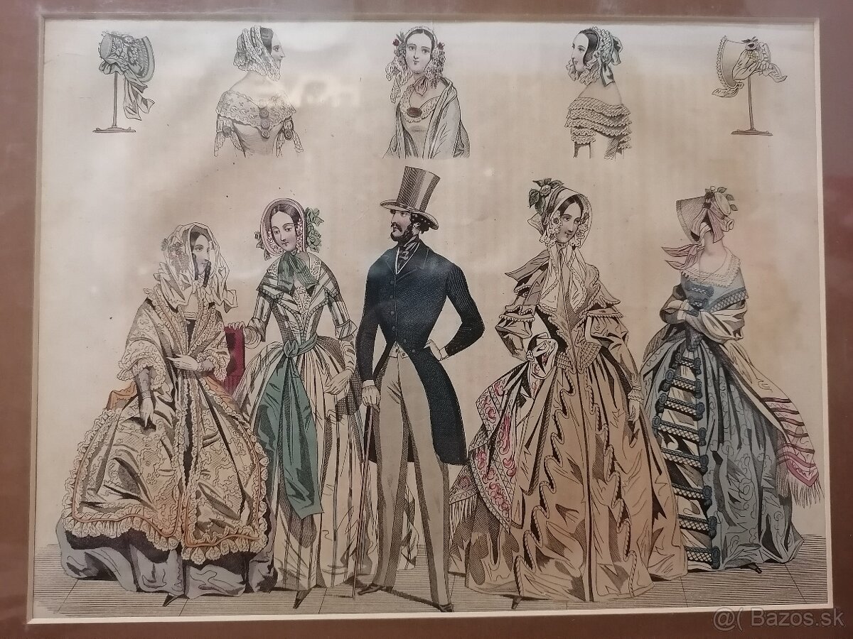 Staré módniky- 1842. - 3