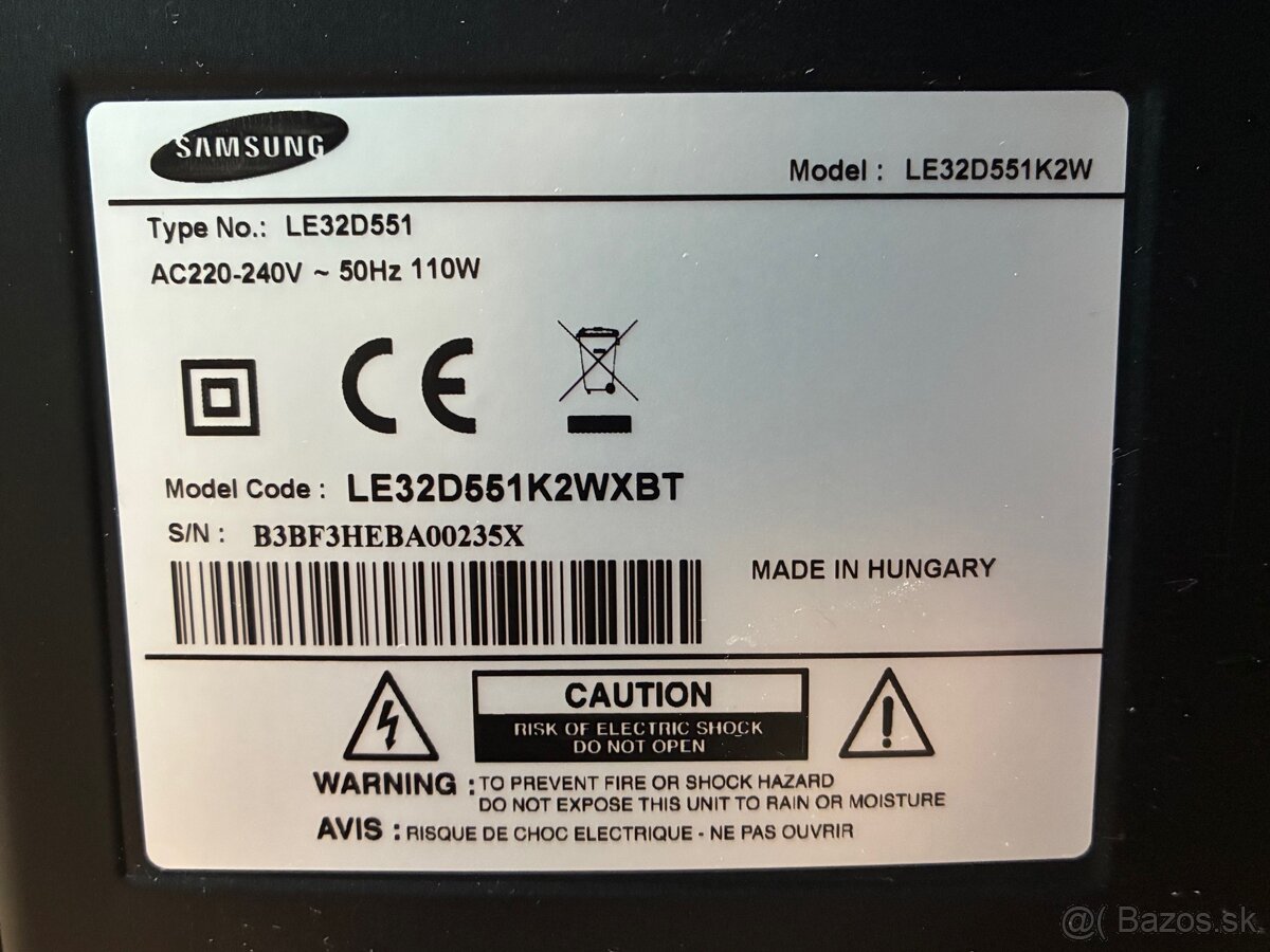 Televízor Samsung - 3