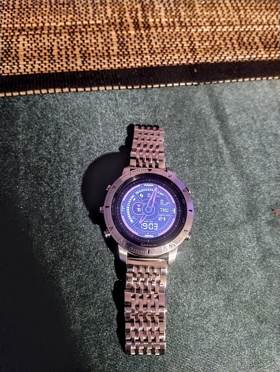 Hodinky Garmin chronos Fénix saphire - 3