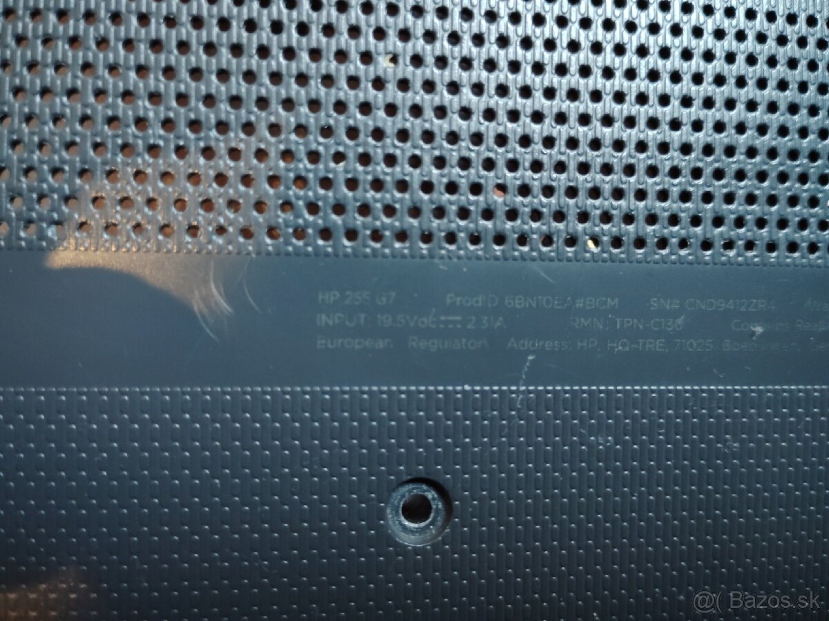 HP 255g7 - 3