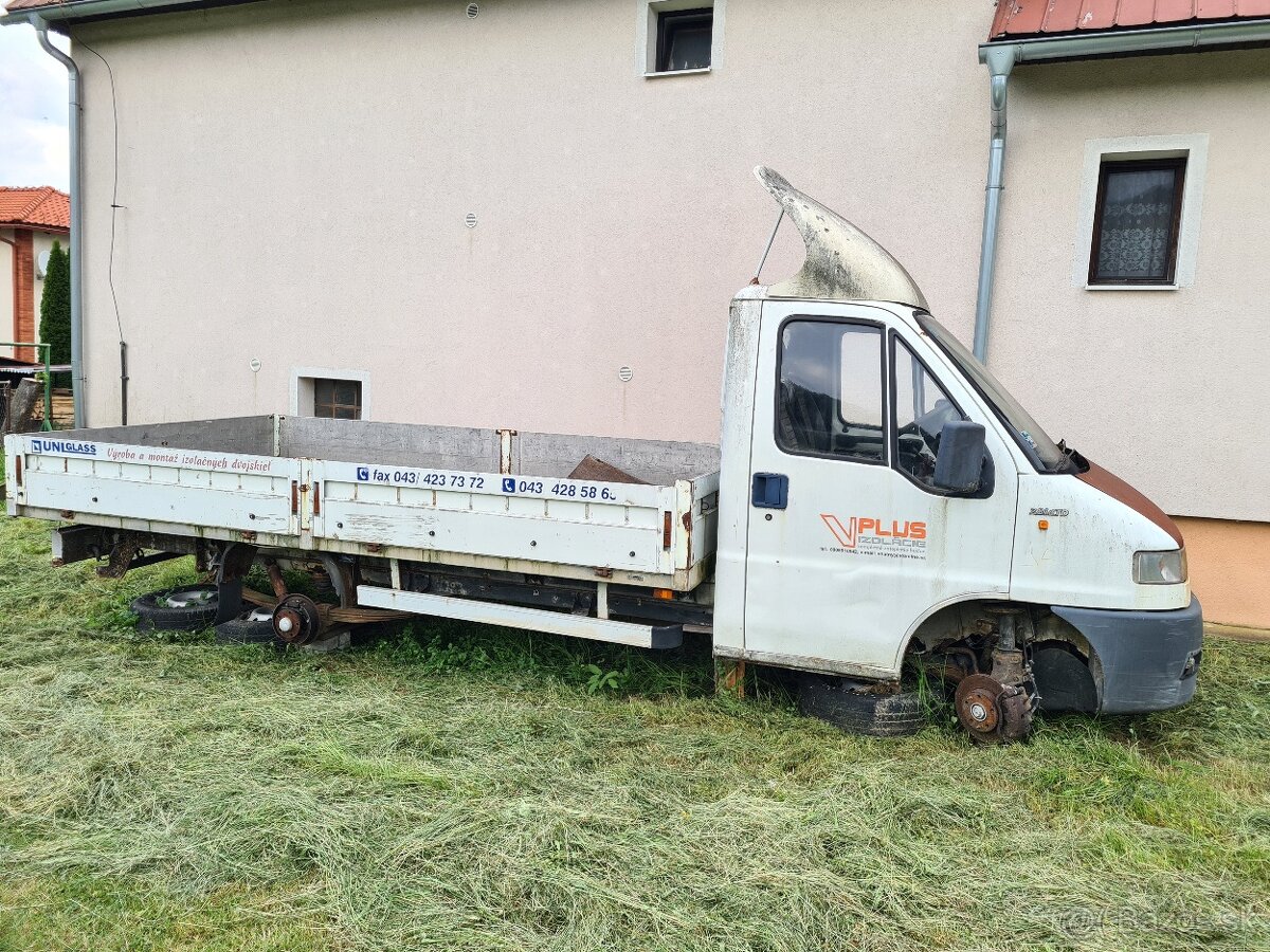 Predám/rozpredám Fiat Ducato Maxi valník 2,8tdi 92kw - 3