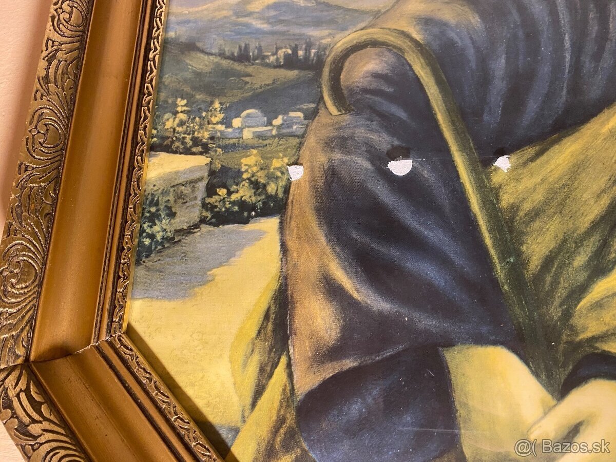 Veľký náboženský obraz - Svätá rodina - 3