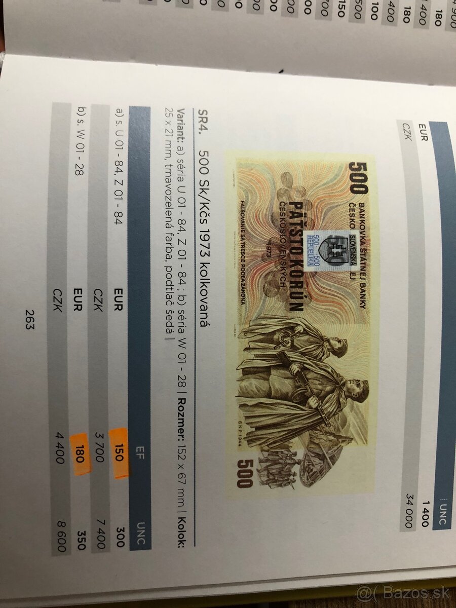 Bankovky ČSR a Slovensko - 3