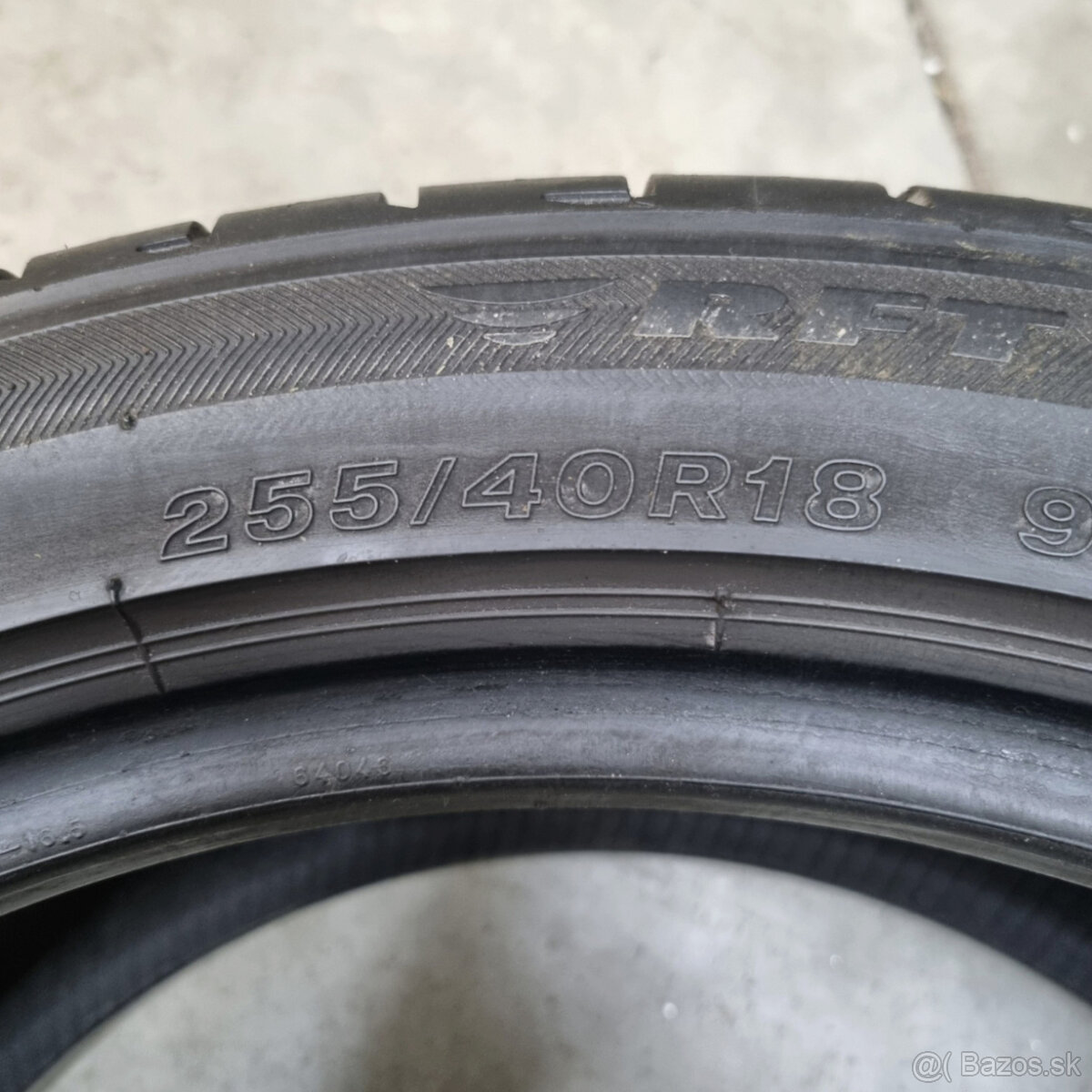 Letné pneumatiky 255/40 R18 BRIDGESTONE RSC - 3