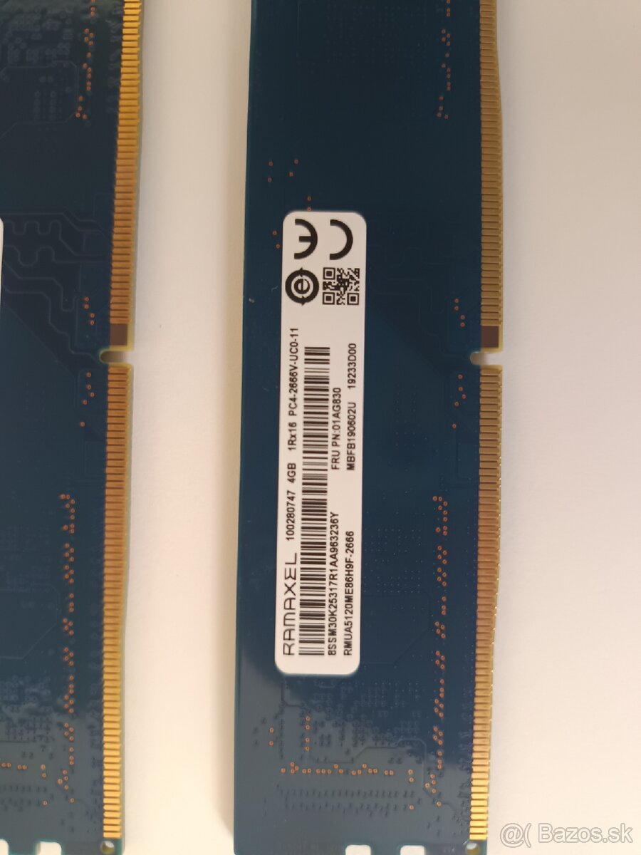 RAM Ramaxel 2x4GB DDR4 pre - 3