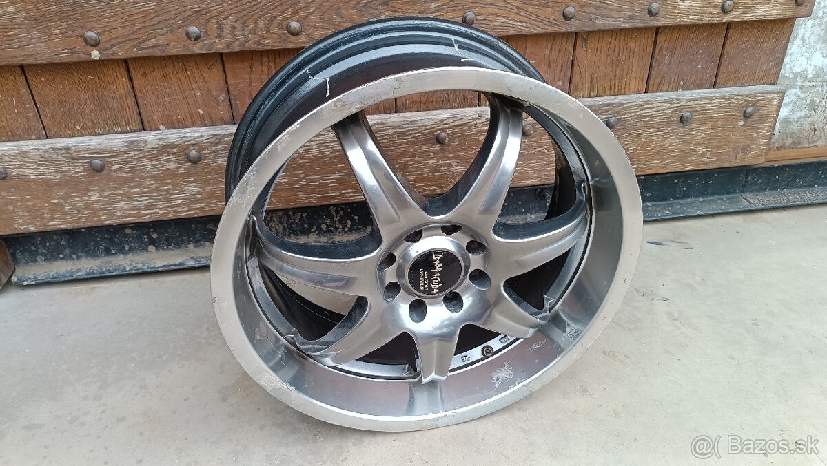 Predám alu disky 17" dvojrozteč - 3