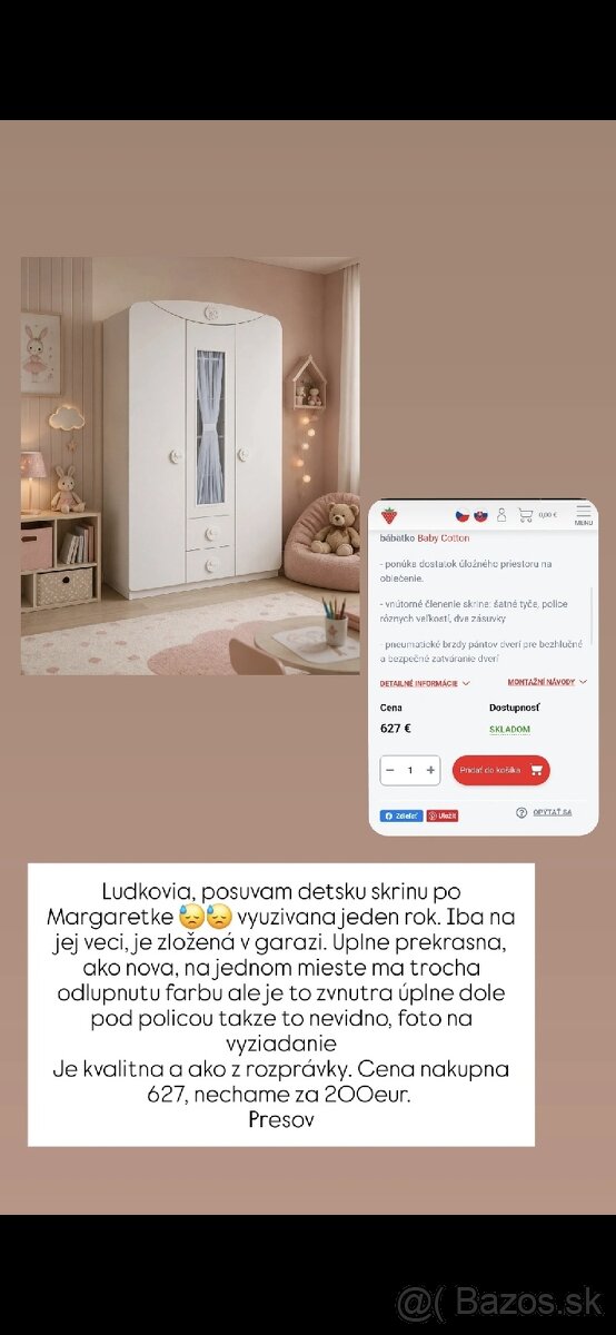 Detska biela skrina - 3