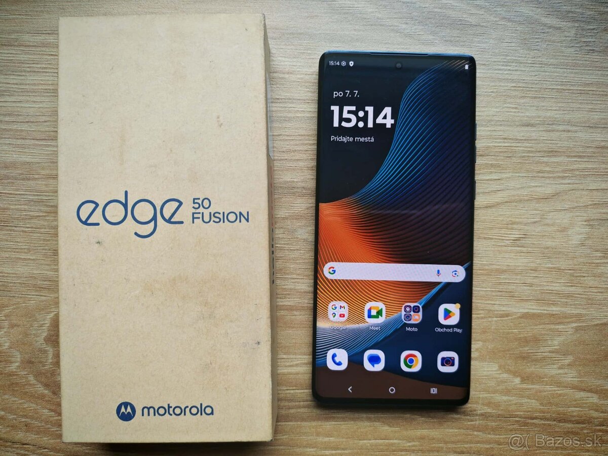 Motorola EDGE 50 Fusion 5G 8GB/256GB Forest Blue, zaruka - 3