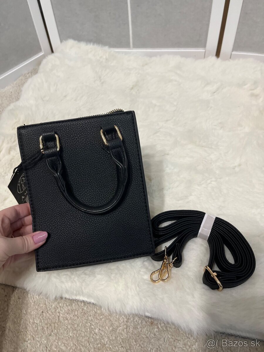Damska čierna kabelka mini - 3