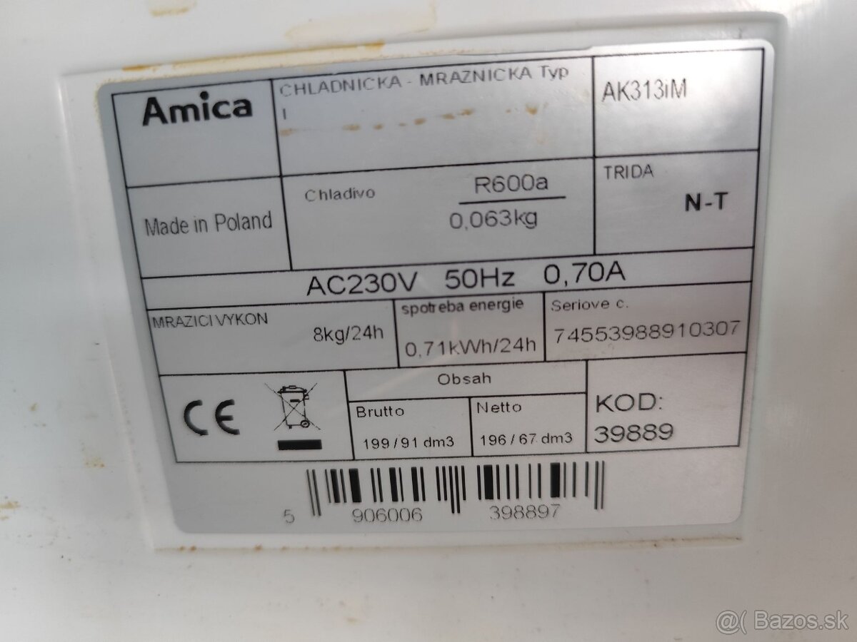 Chladnička Amica - 3