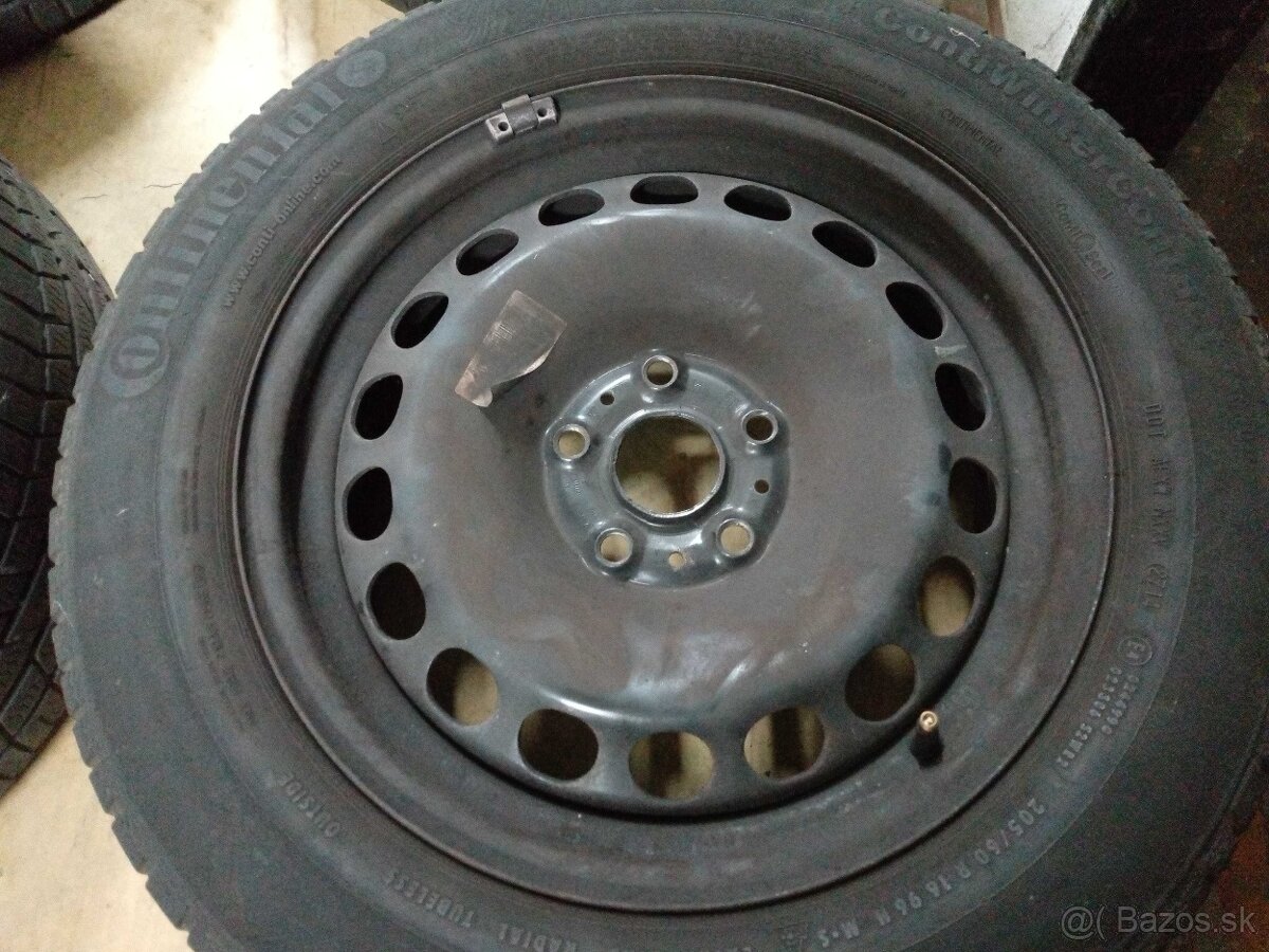 Plechové disky R16, 5x112 - 3