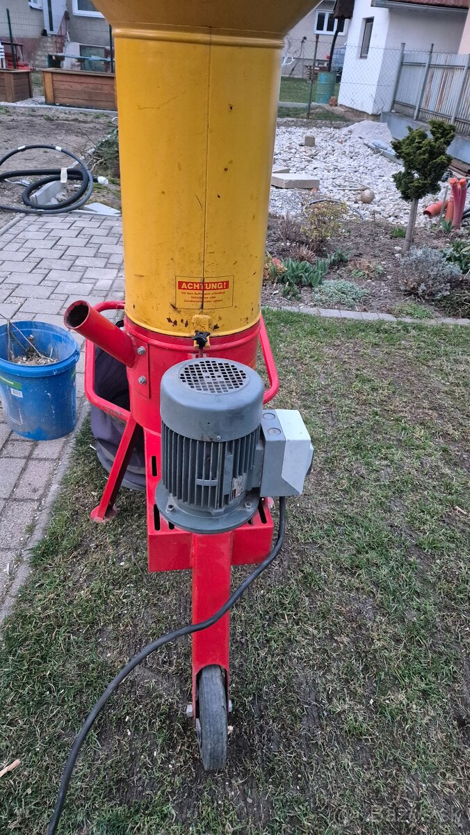 Predám drvičku konárov samix 3KW 380Vlt - 3