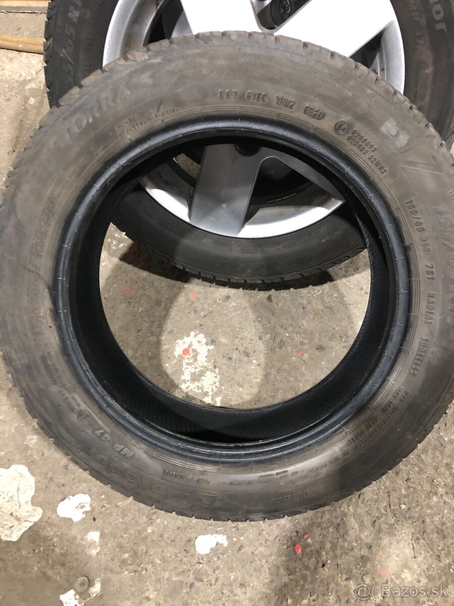 Predám letné pneumatiky 155/65 R14 - 3
