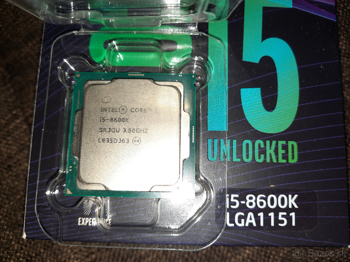 Processor Intel i5 8600K - 3