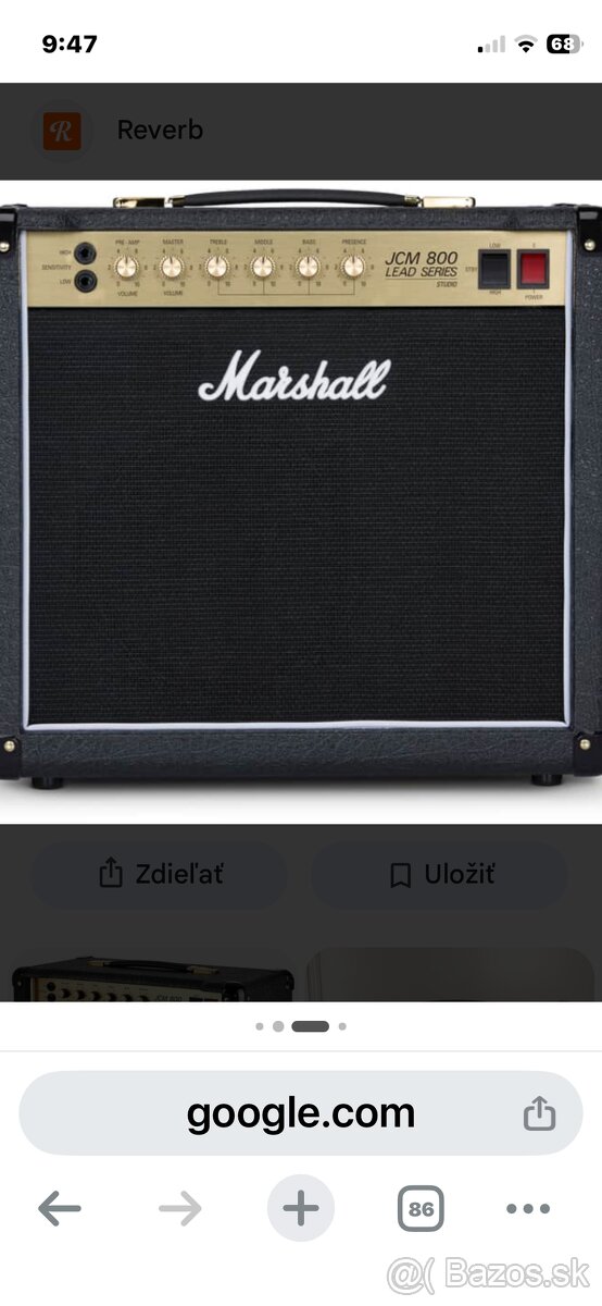 Marshall JCM 800… - 3