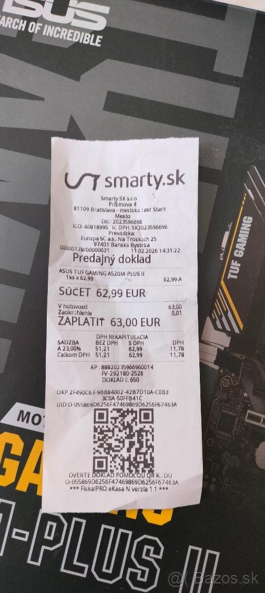 ASUS TUF GAMING A520M-PLUS II - 3