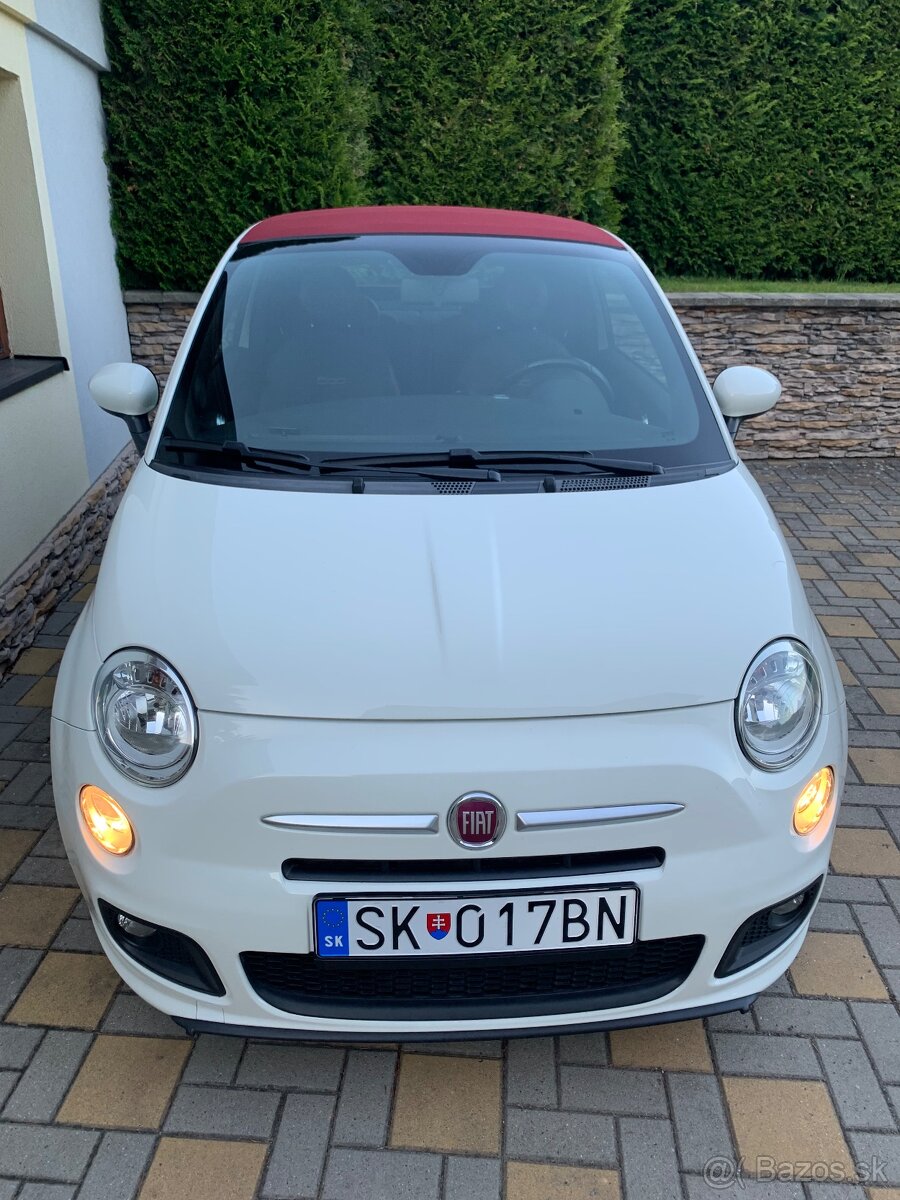 Fiat 500C 1,2 benzín,35800km - 3