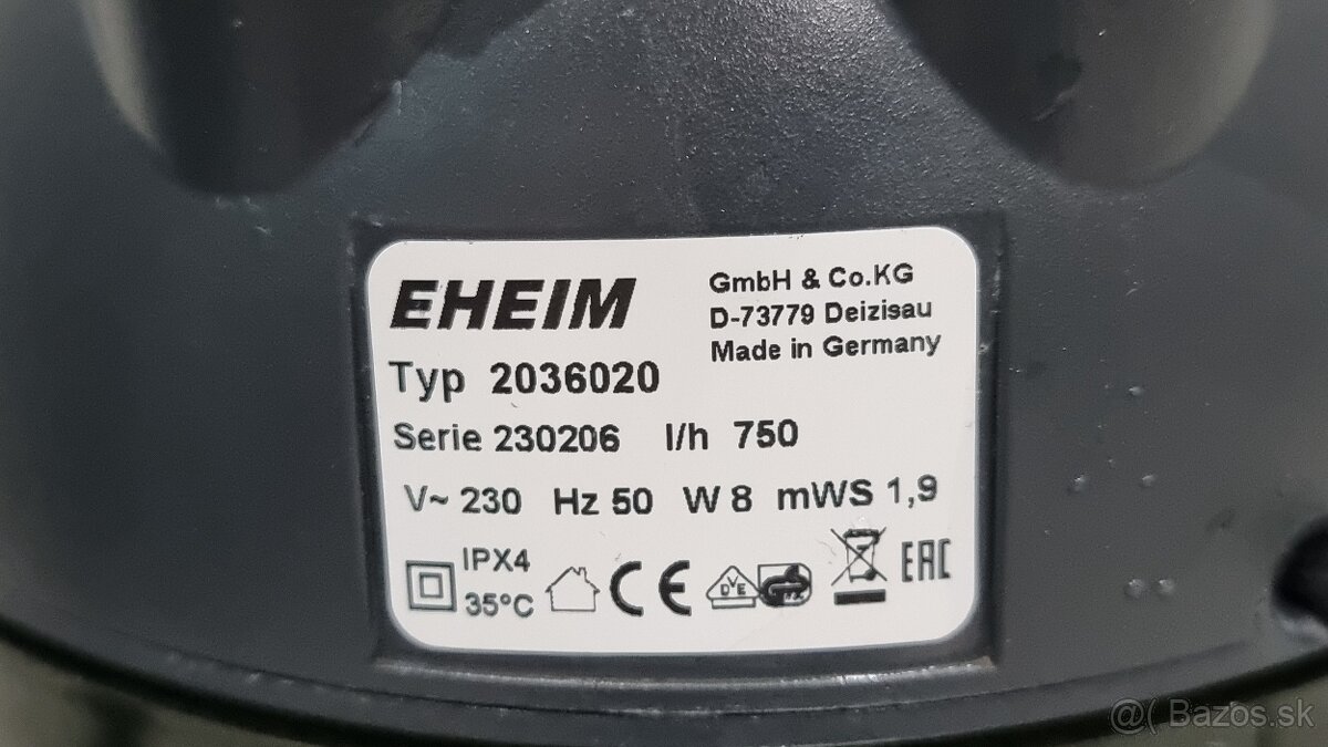 Filter do akvária EHEIM 2036 300 L - 3