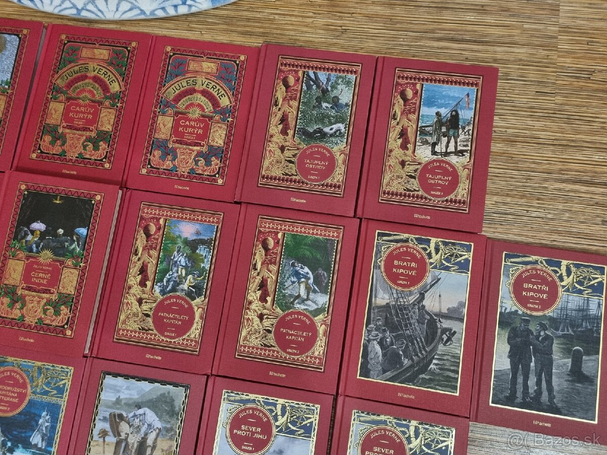Kolekcia 72 kníh od Julesa Verneho od firmy Hachette - 3
