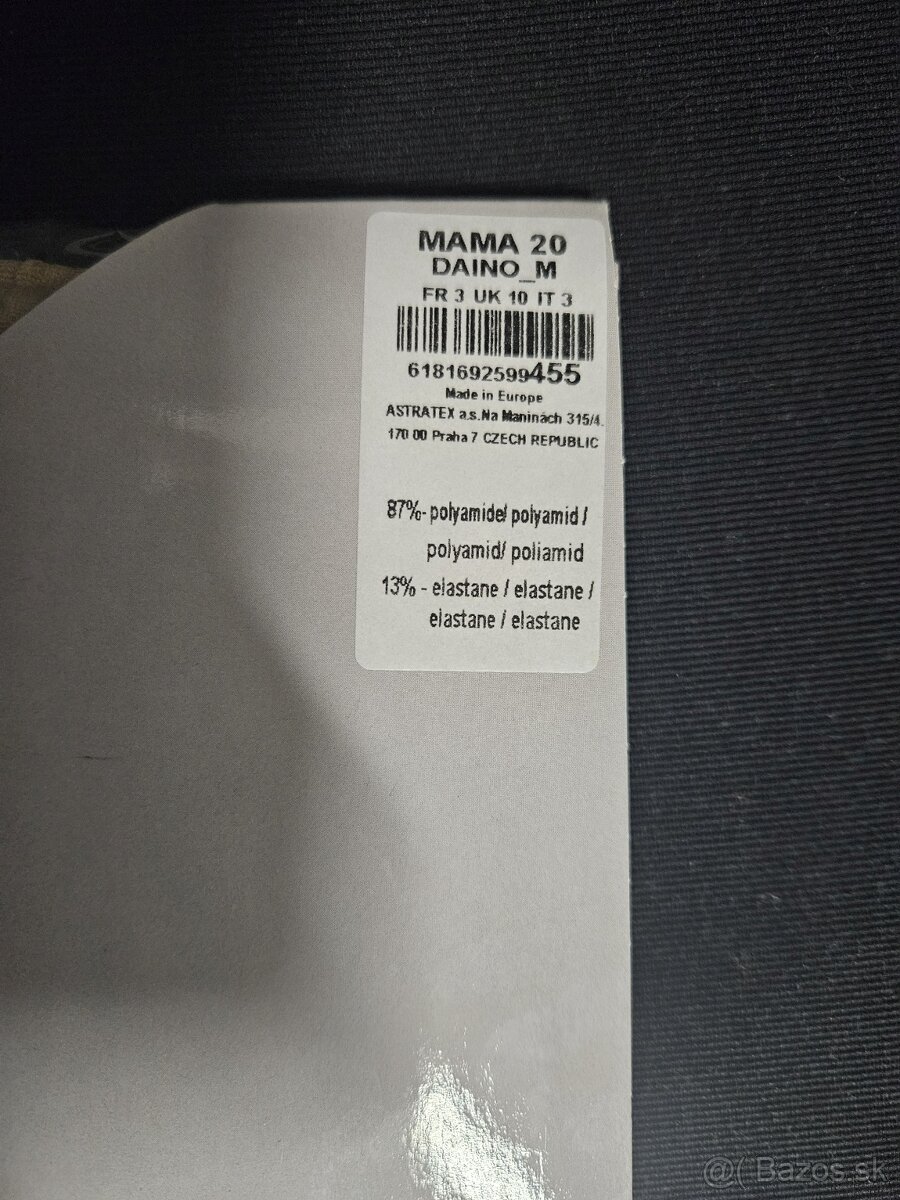 Tehotenské pančuchové nohavice Mama 20 DEN - 3