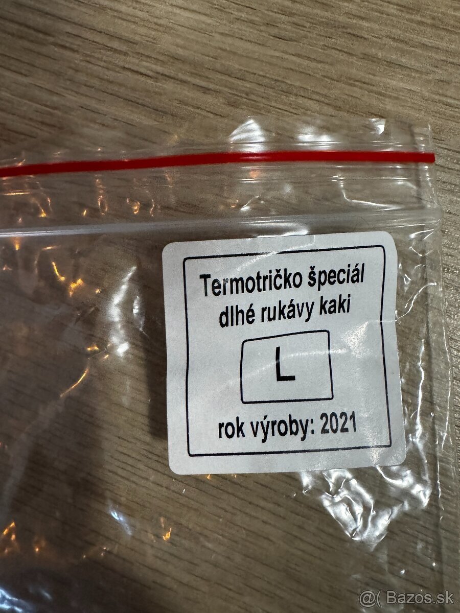 Vojenske termo tričko špeciál -L ( kupim) - 3