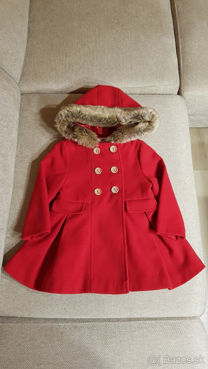 Červený kabát 98 a čižmy 25 - 3