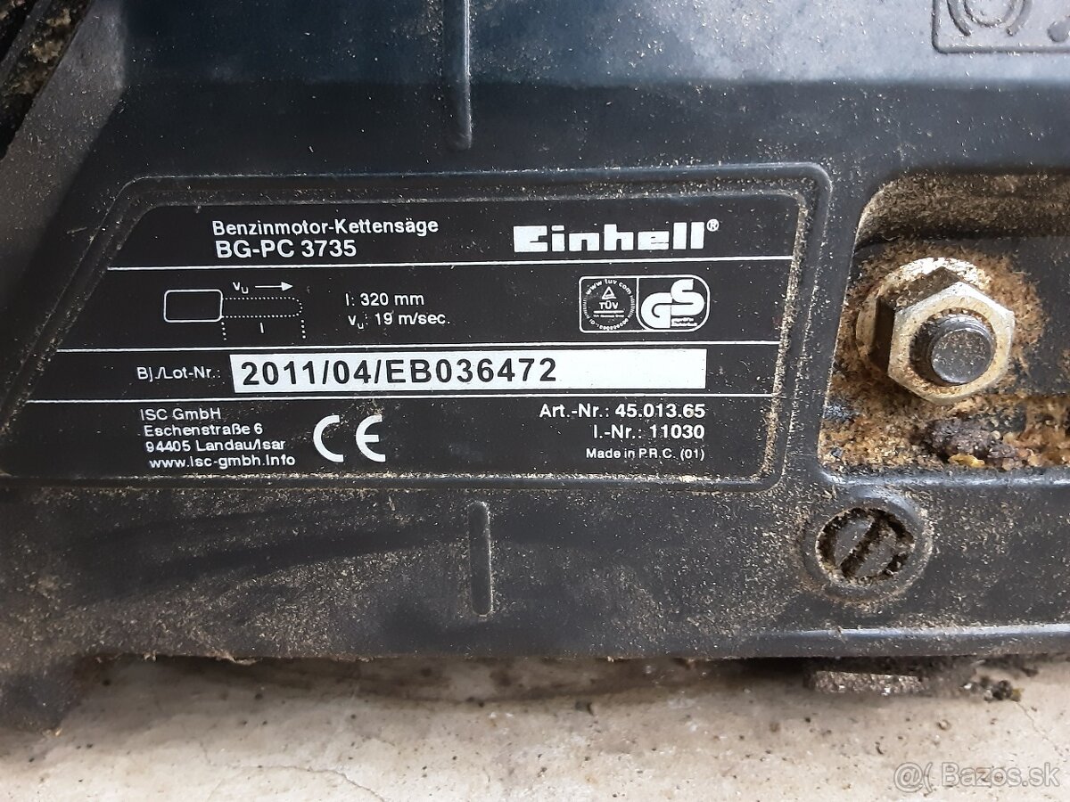 Benzínová píla Einhell - 3