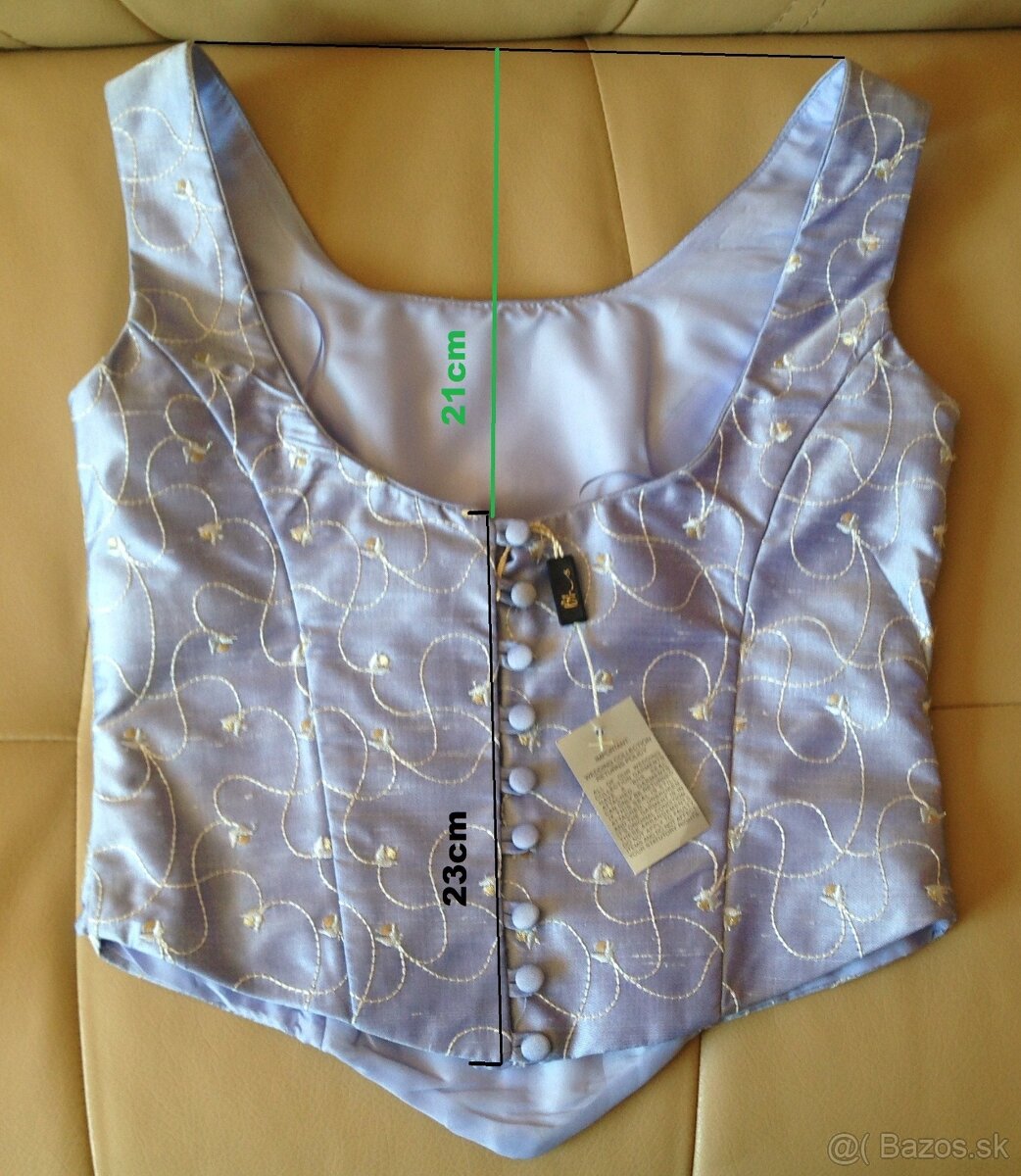 Hodvábny korzet, veľ. 38 (36) - 3