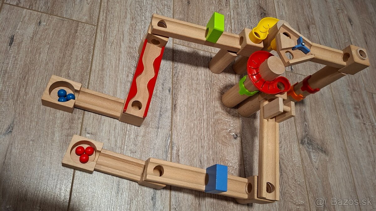 Obľúbená drevená guličková dráha - 3