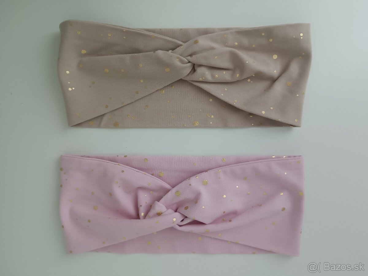 Dievčenské čiapky+čelenky - 3