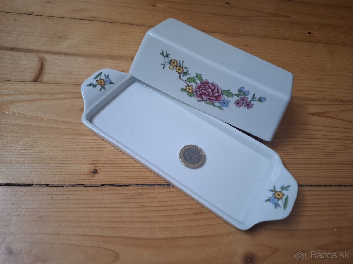 Historická porcelánová maselnička - 3