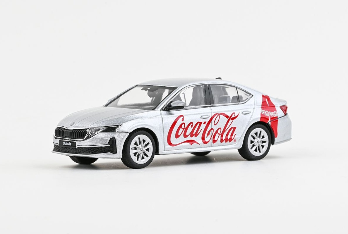 Modely Škoda Octavia IV - Coca-Cola 1:43 Abrex - 3