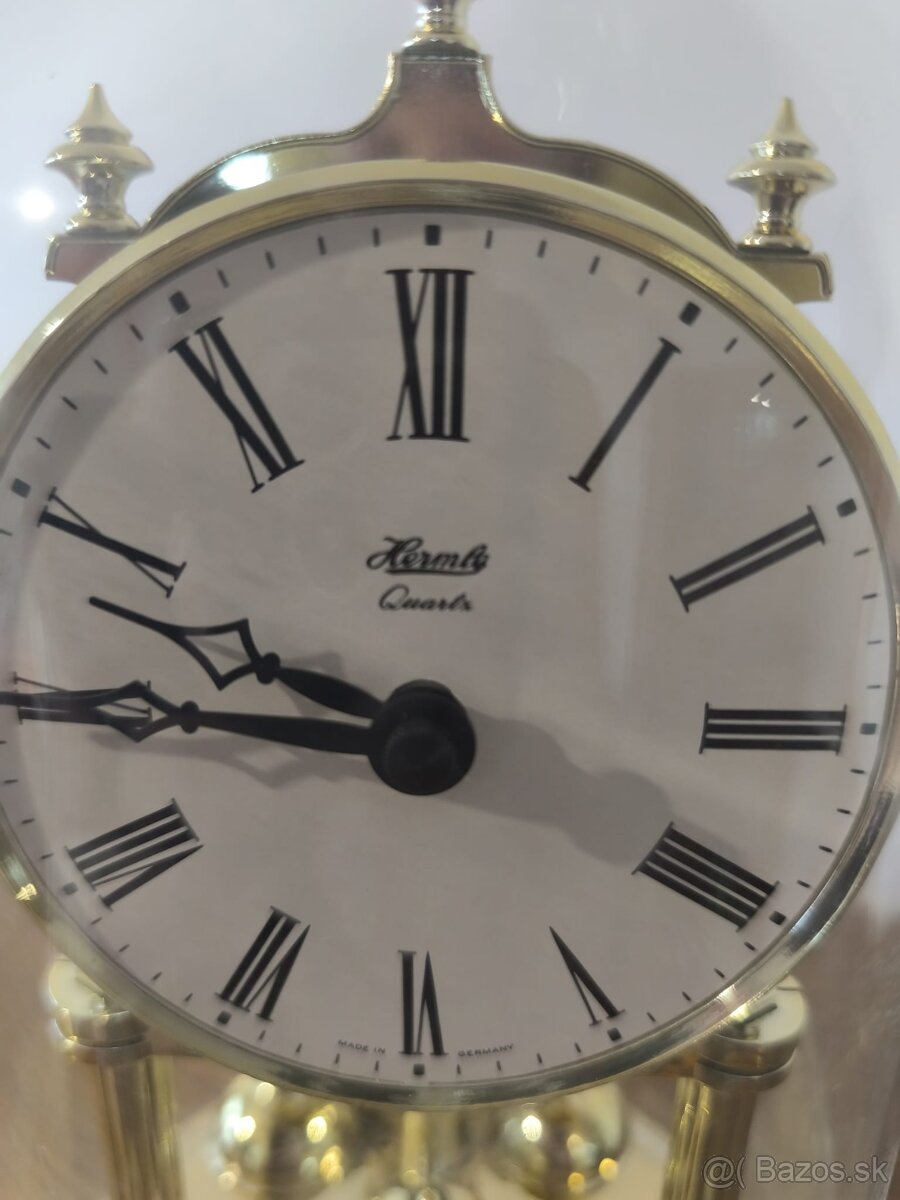 Zlate stolove hodiny Quartz Hermle - 3