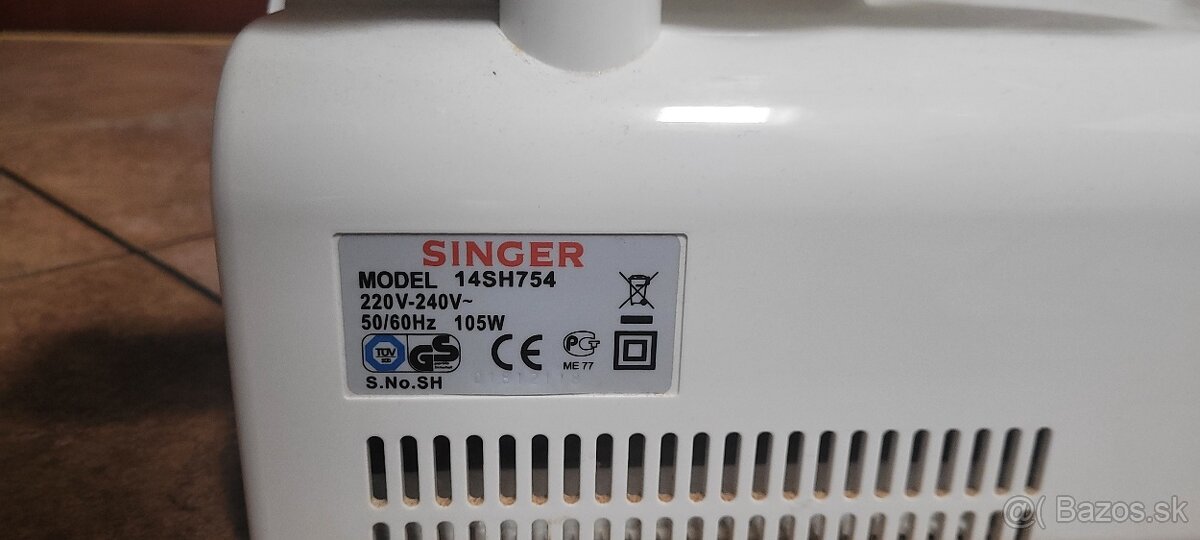 Predám - Šijací stroj - Singer - 3