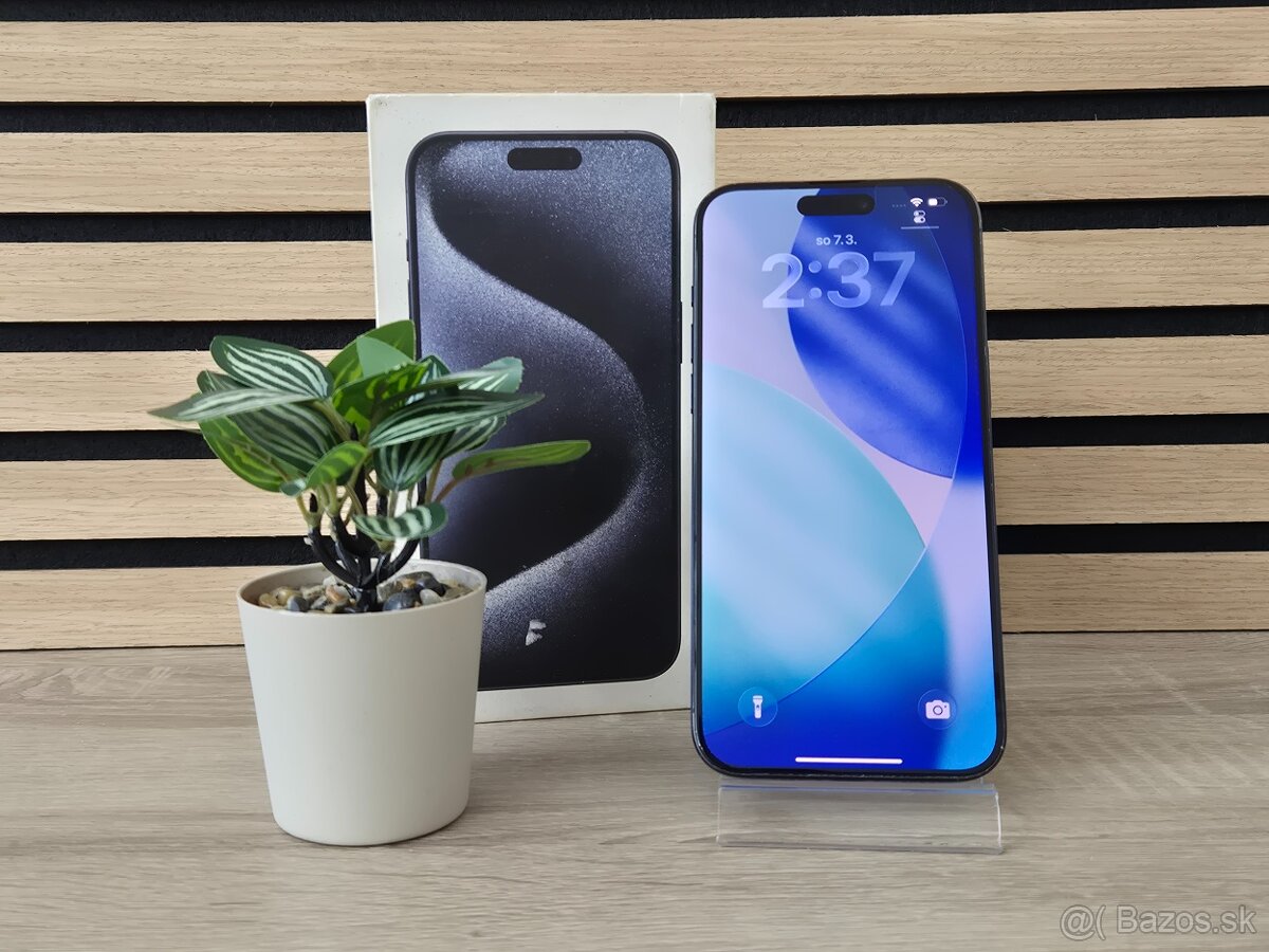 Apple iPhone 15 Pro Max 512GB Blue Titanium | ZÁRUKA 1R - 3