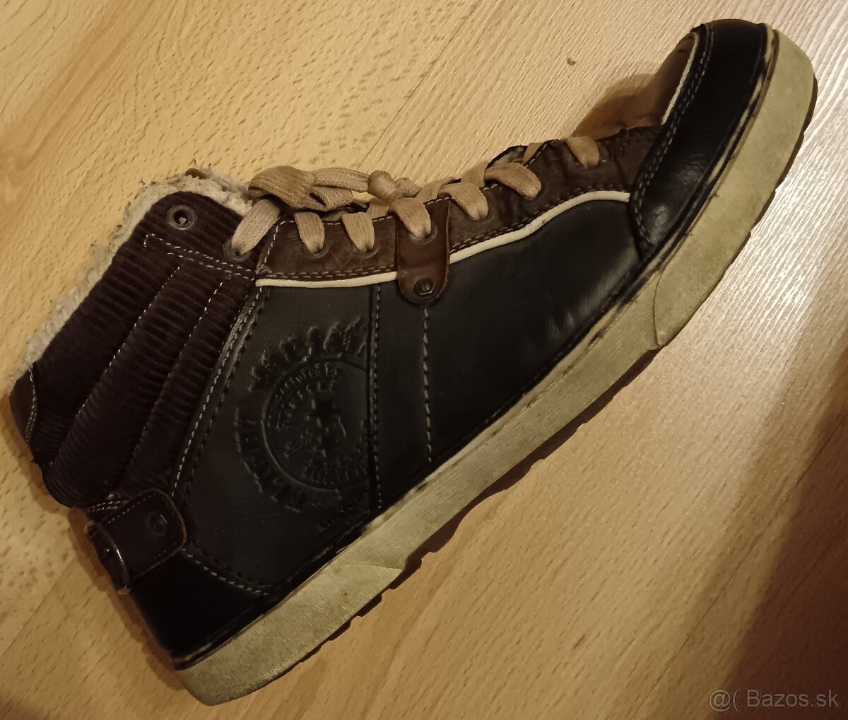 Pánske zimné,zateplené topánky Memphis veľ.42 - 3
