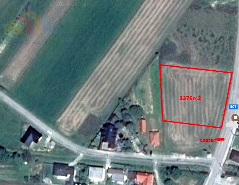 Pozemok 3376m2, na výstavbu rodinných domov - Ratnovce - 3