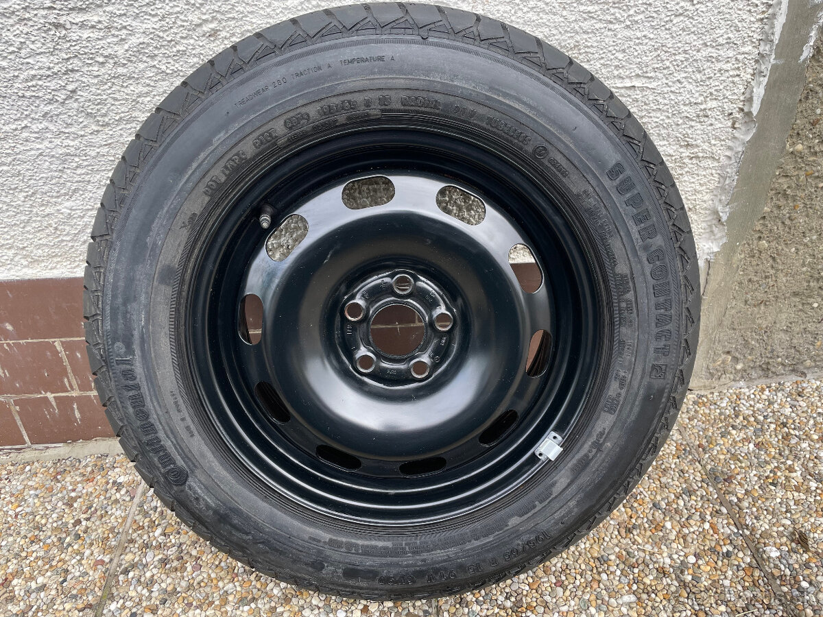 Rezervné koleso 195/65 R15, disk 5x100 zo Škoda Octavia I - 3