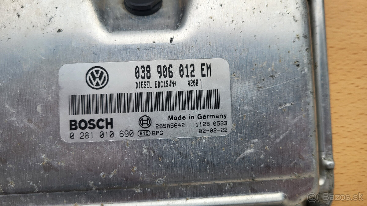 Predam riadiacu jednotku motora 1,9 TDi - 3