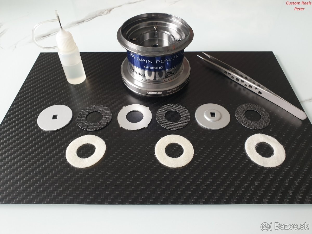 Karbonove podlozky Shimano. - 3