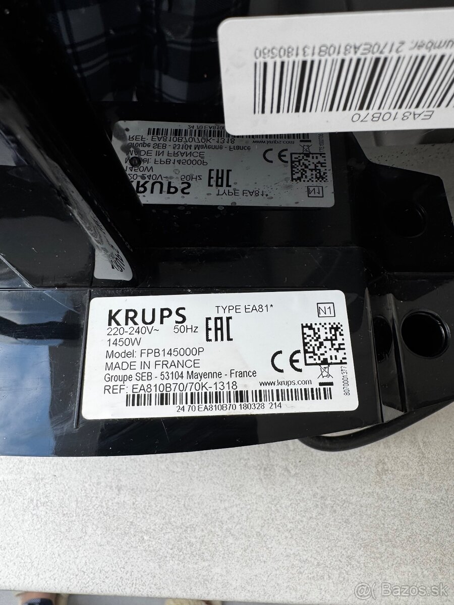 Predam kavovar KRUPS - 3