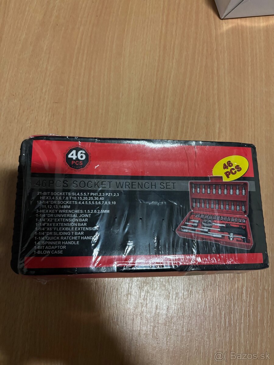 Sada gola nástrčných kľúčov 46 ks – nová - 3