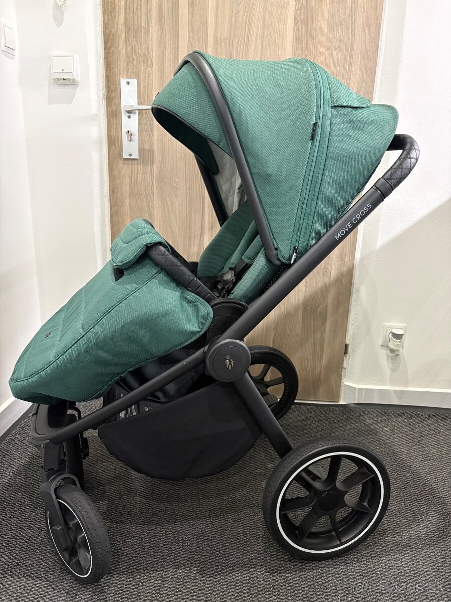 Zopa MOVE CROSS 2, Antique Green/Black, športový kočík - 3