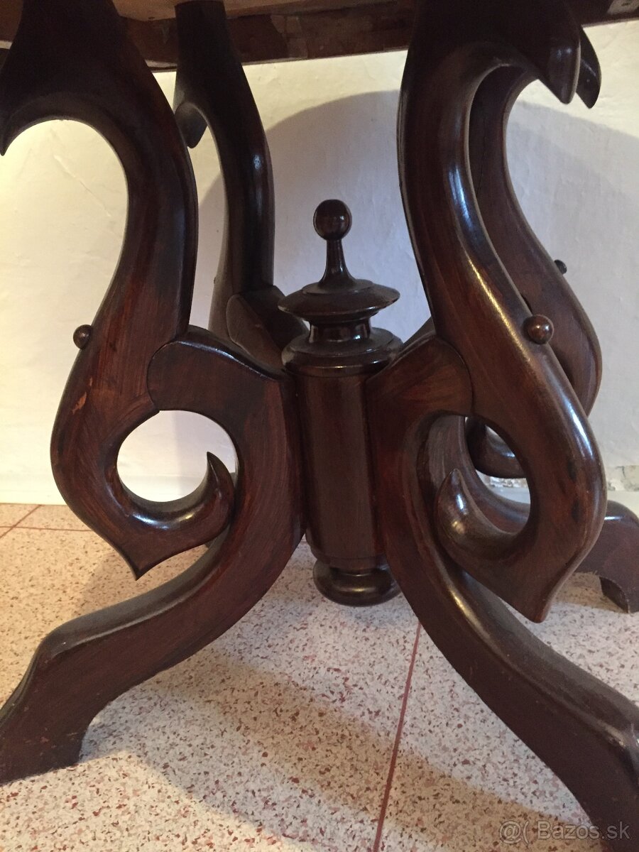 starožitná konferenčný stolík - 3